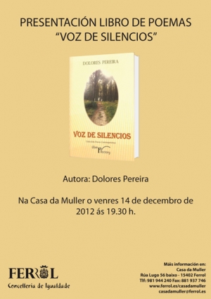 Presentación libro de poemas "Voz de silencios"