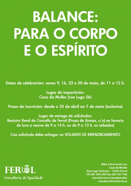 Balance: Para o corpo e o espírito